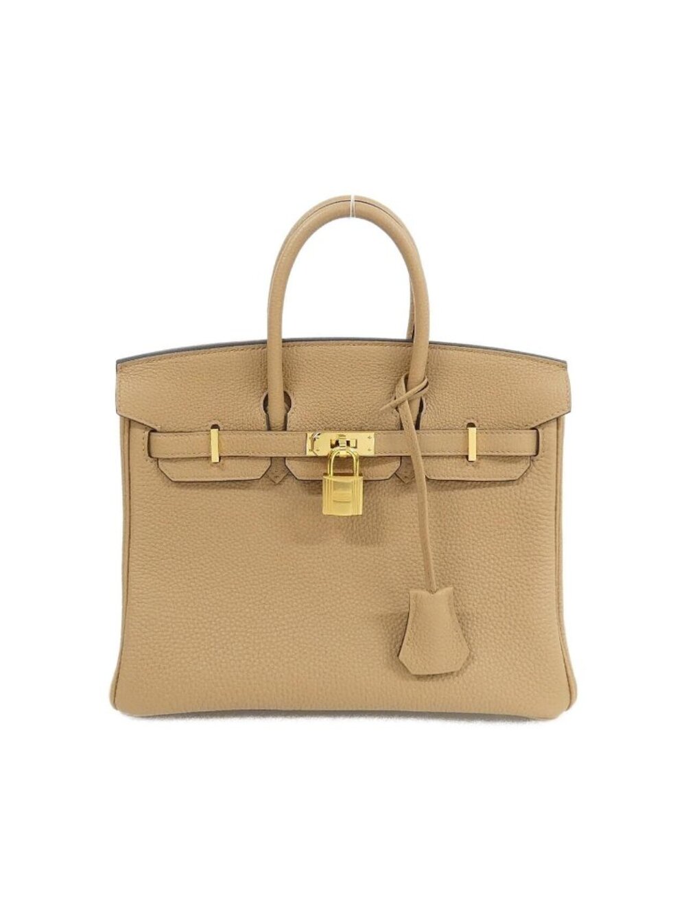 Hermes Birkin Bag Handbag Gold